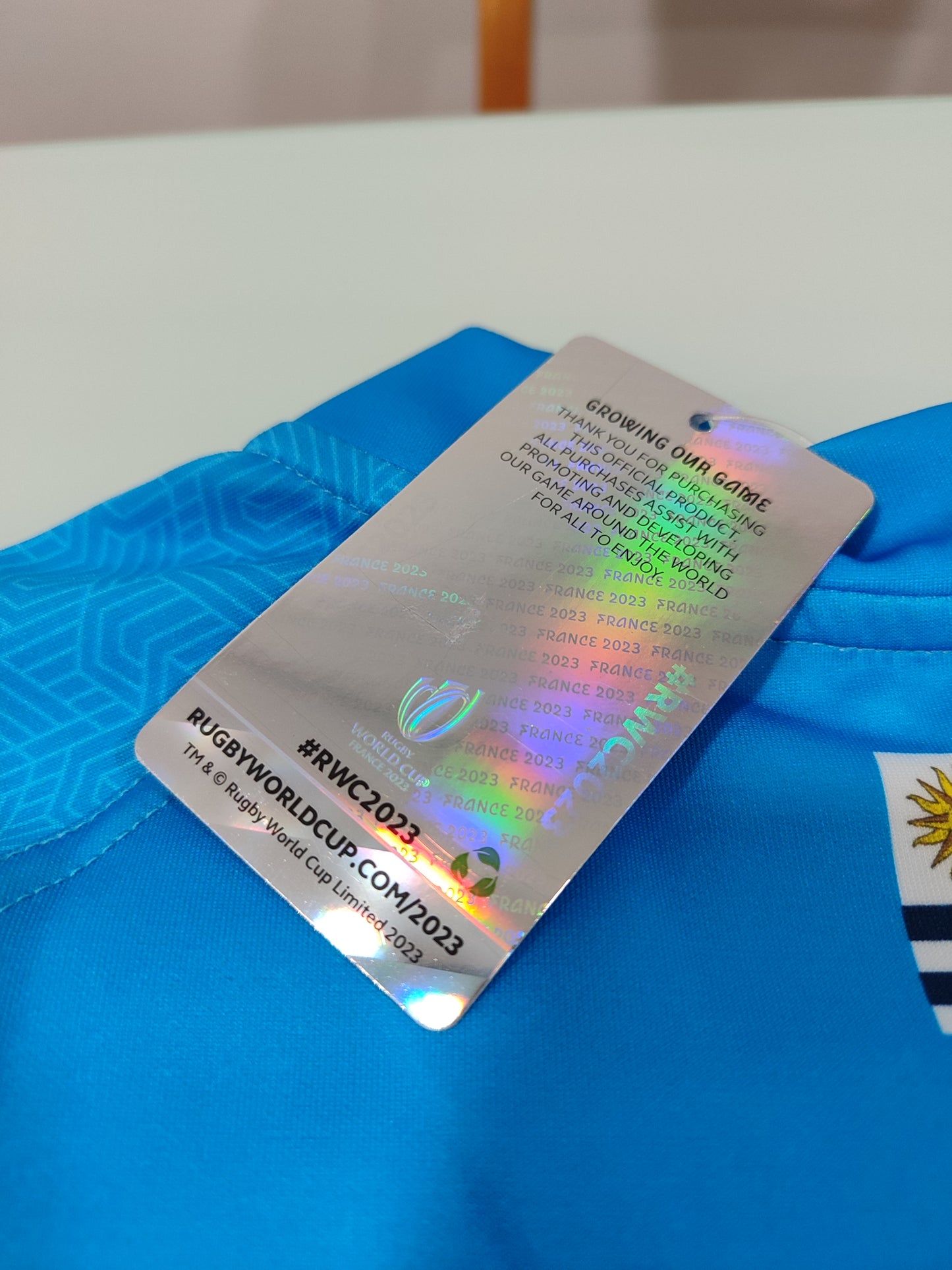 Espetacular Camisa do Uruguay - Los Teros - Rugby World Cup - Exclusividade no Brasil!