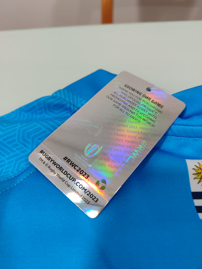 Espetacular Camisa do Uruguay - Los Teros - Rugby World Cup - Exclusividade no Brasil!