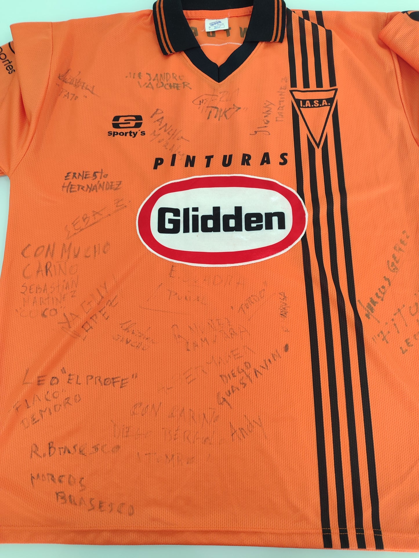 Raridade do Uruguai! Sud America - Camisa Espetacular e Firmada - de Coleção!
