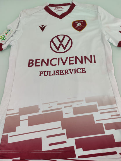 Espetacular - Reggina Calcio - Itália - Macron - Usada em Jogo - de Coleção!