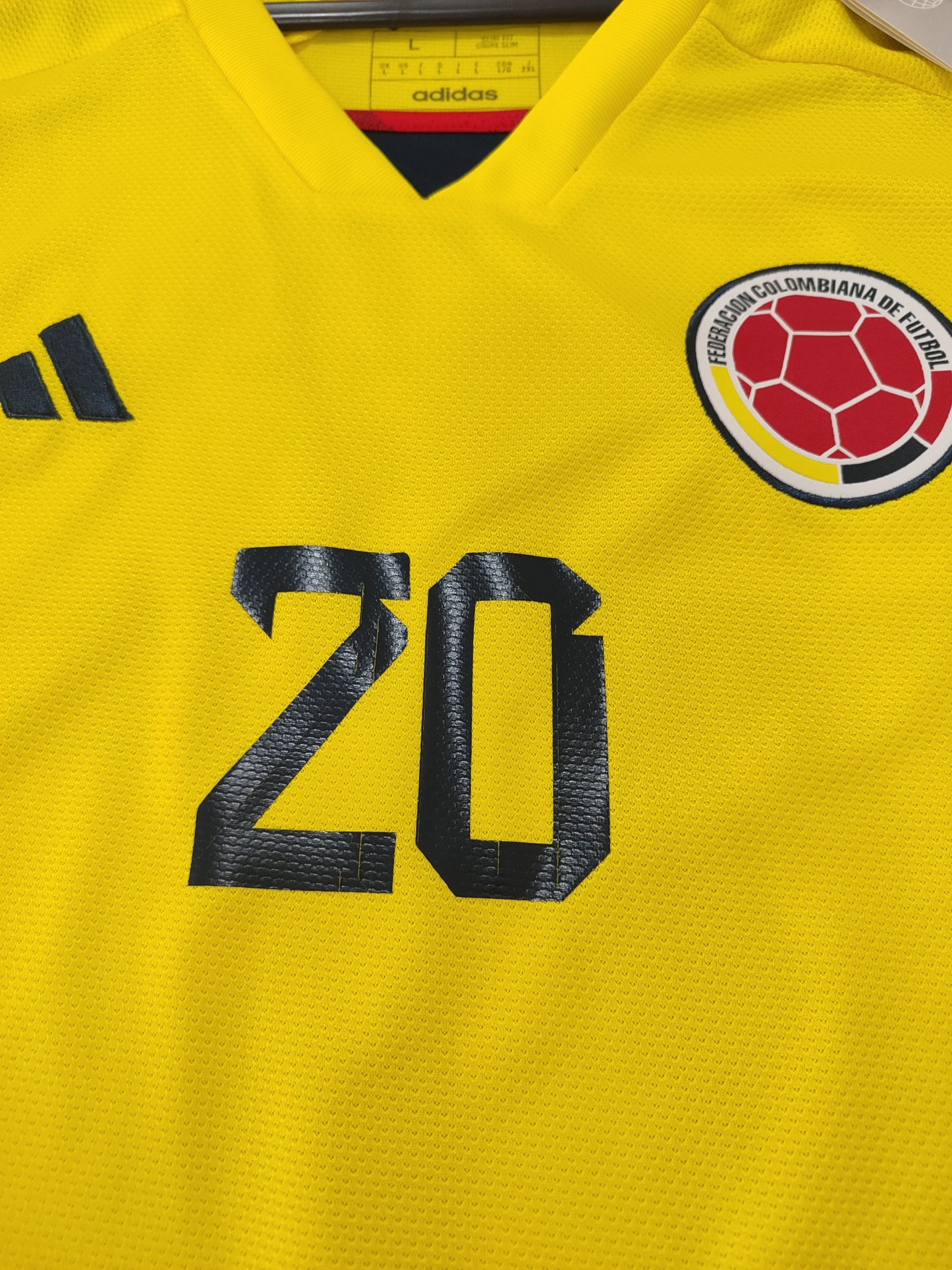 Camisa Colômbia - #20 Yaser Asprilla 2022/2023