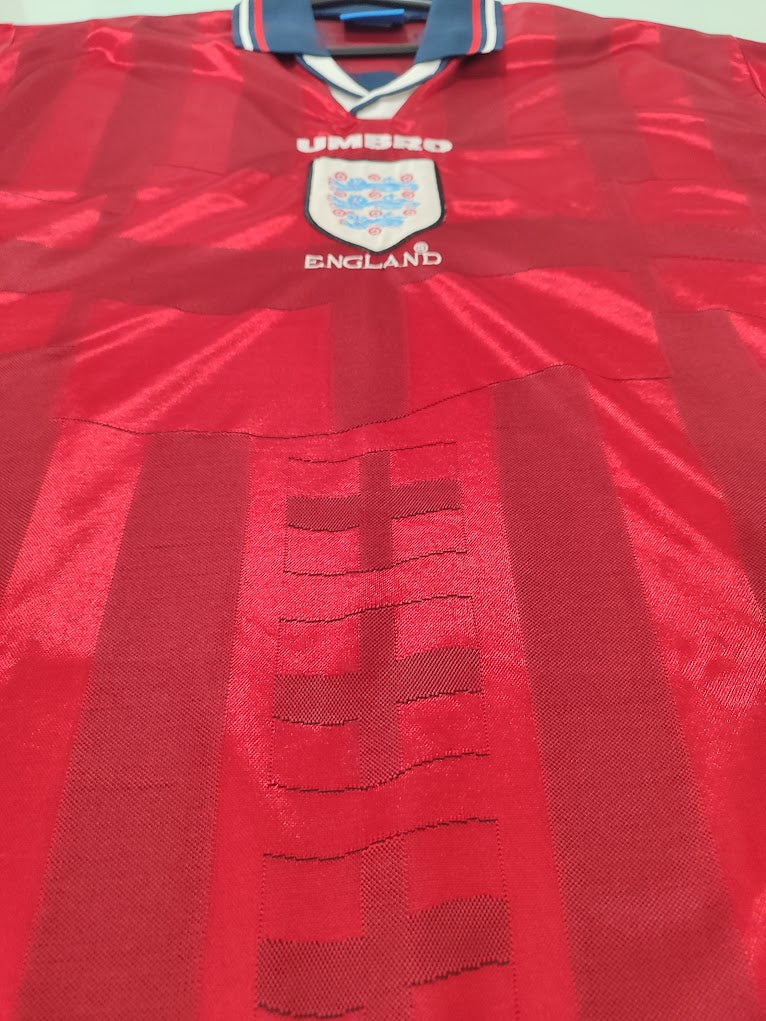 Espetacular Camisa Inglaterra Copa do Mundo 1998 - Player - de Coleção