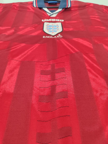 Espetacular Camisa Inglaterra Copa do Mundo 1998 - Player - de Coleção
