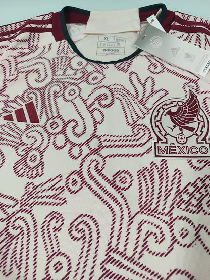 Linda Camisa México Away Copa do Mundo 2022 - de Coleção