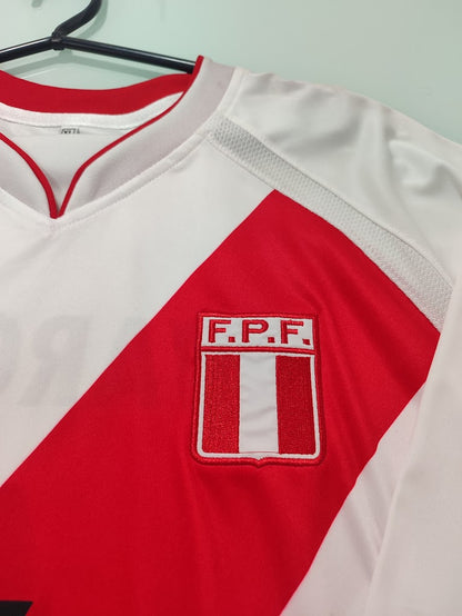 Linda Camisa Peru Home 2008/2010 - #6 Juan Manuel Vargas - de Coleção