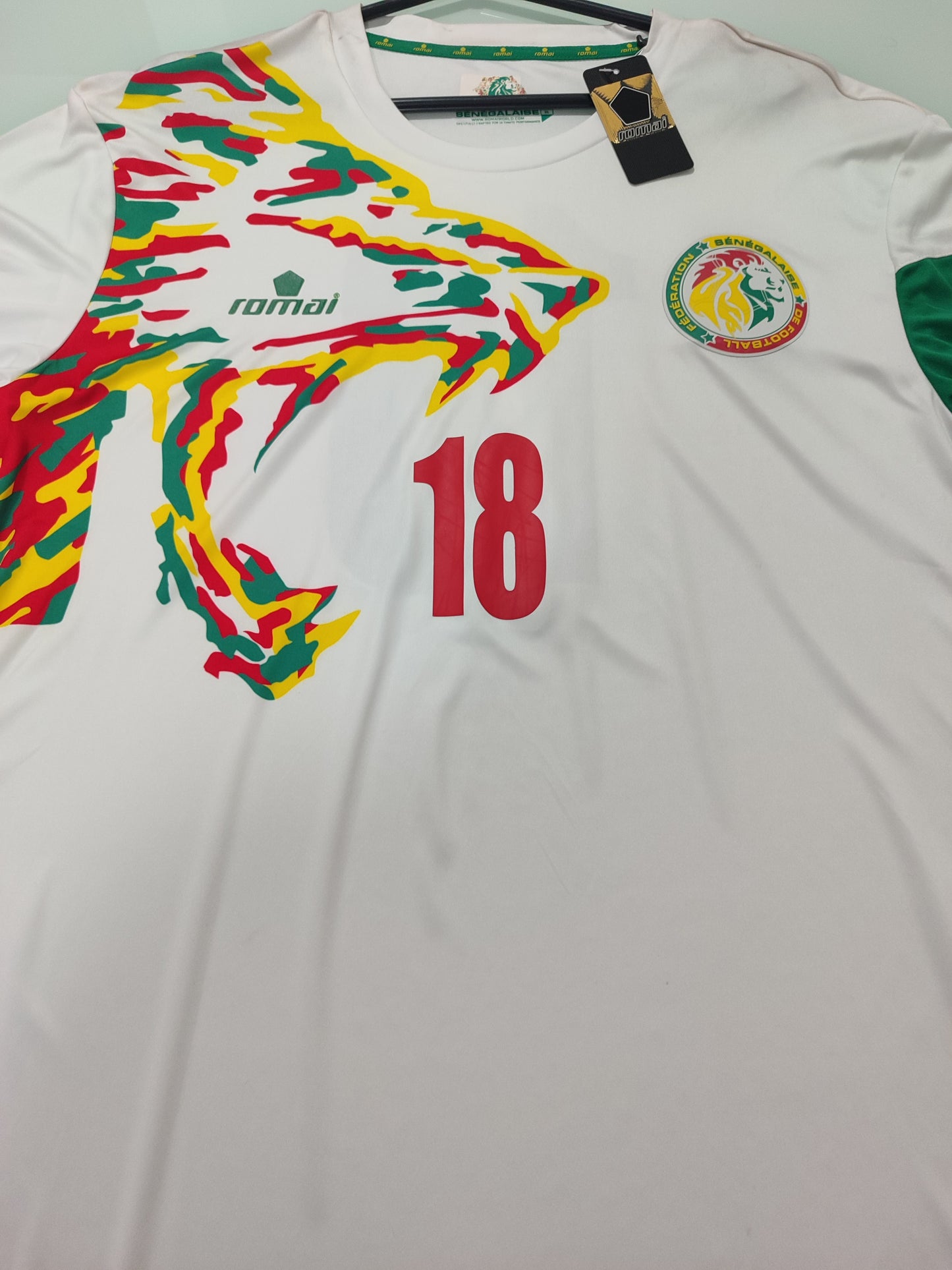 Lindíssima Camisa de Senegal - Ismaïla Sarr - de Coleção