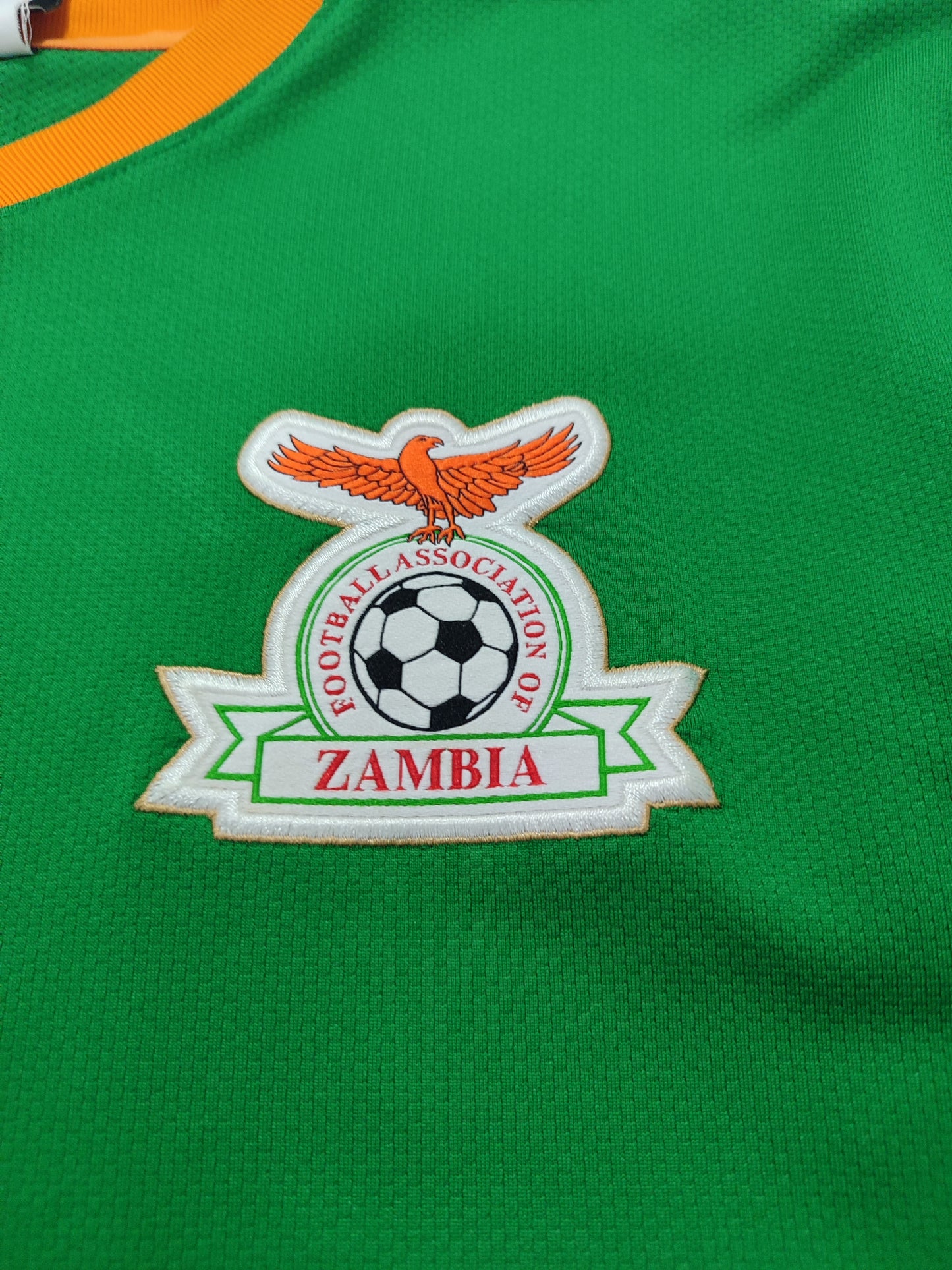 Raríssima Camisa de Zâmbia 2013 Nike - Usada em Jogo - de Coleção