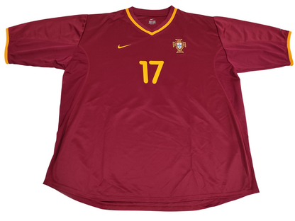 Espetacular e Rara Camisa de Portugal - Euro 2000 - Paulo Bento
