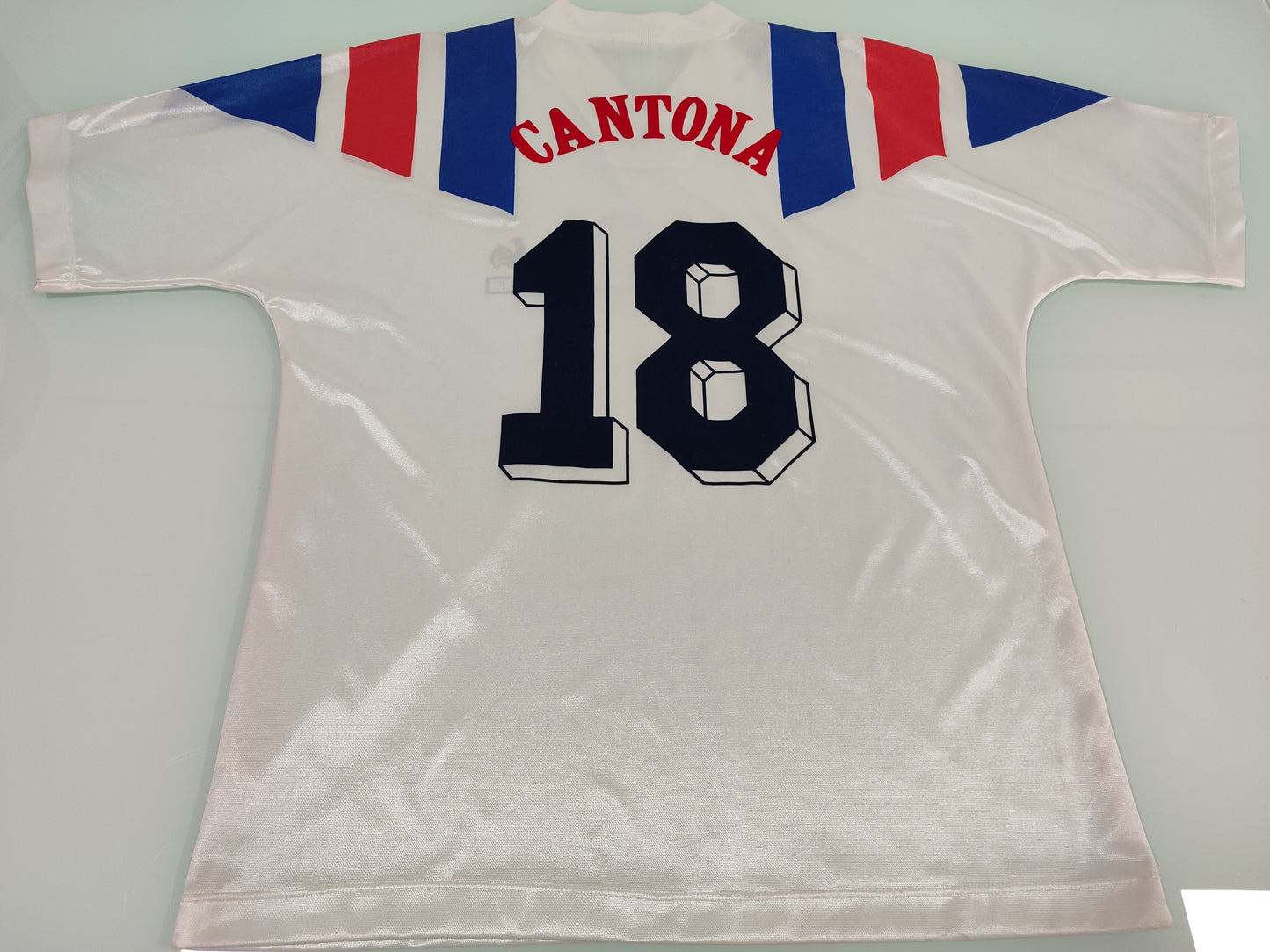 Camisa França 1992 Away Adidas Vintage Cantona #18 Rara G
