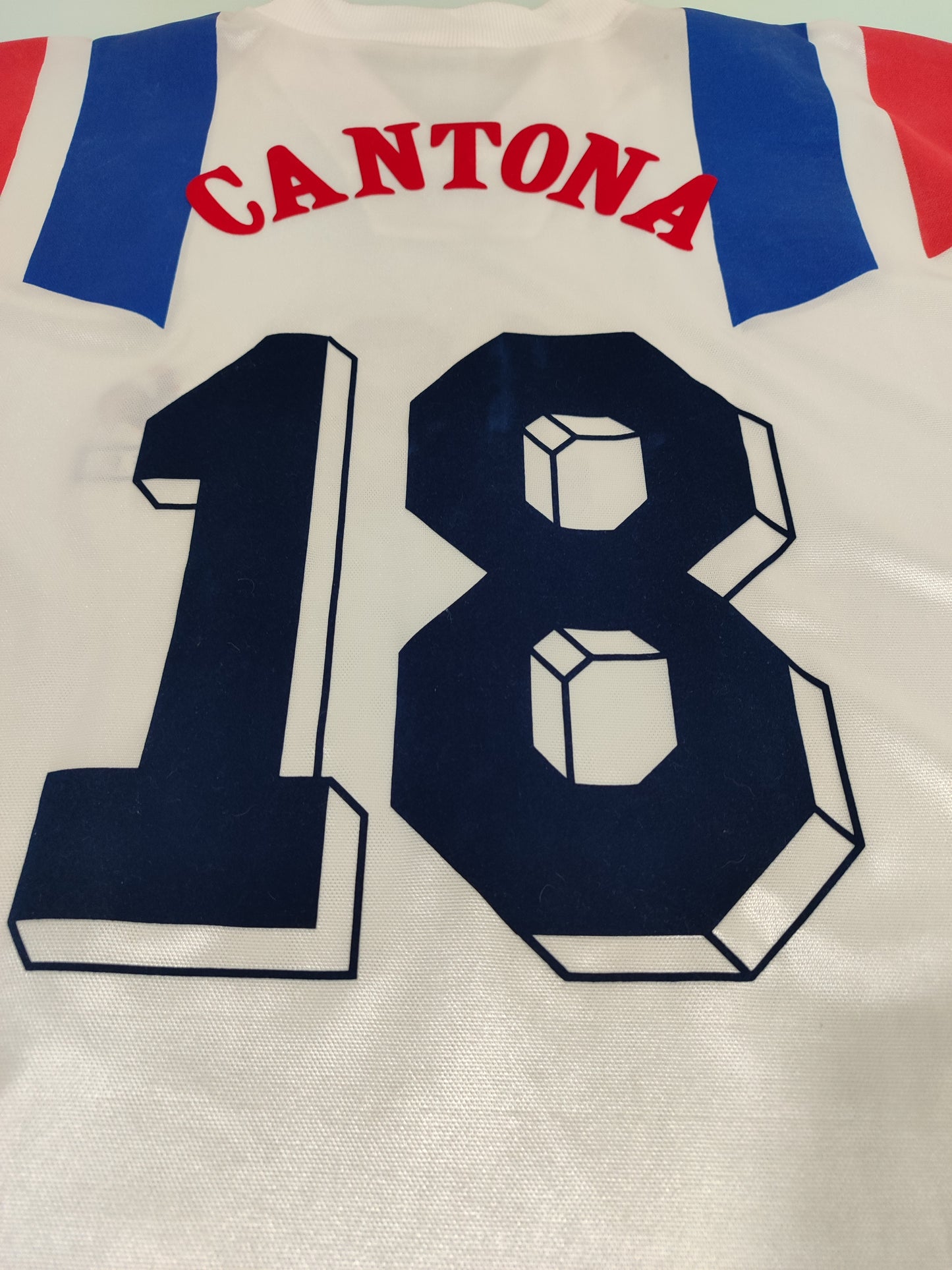 Camisa França 1992 Away Adidas Vintage Cantona #18 Rara G