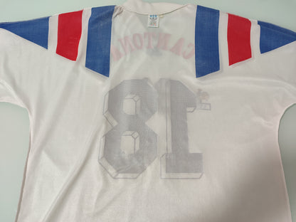 Camisa França 1992 Away Adidas Vintage Cantona #18 Rara G