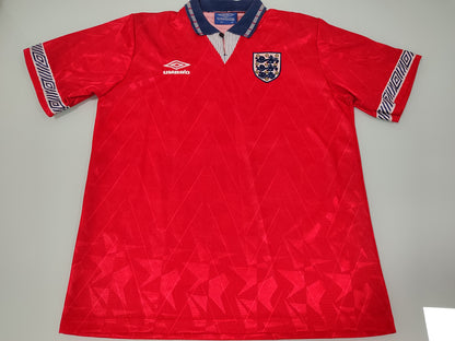 Camisa Inglaterra 1990 Away Umbro Vintage Lineker #10 Rara G