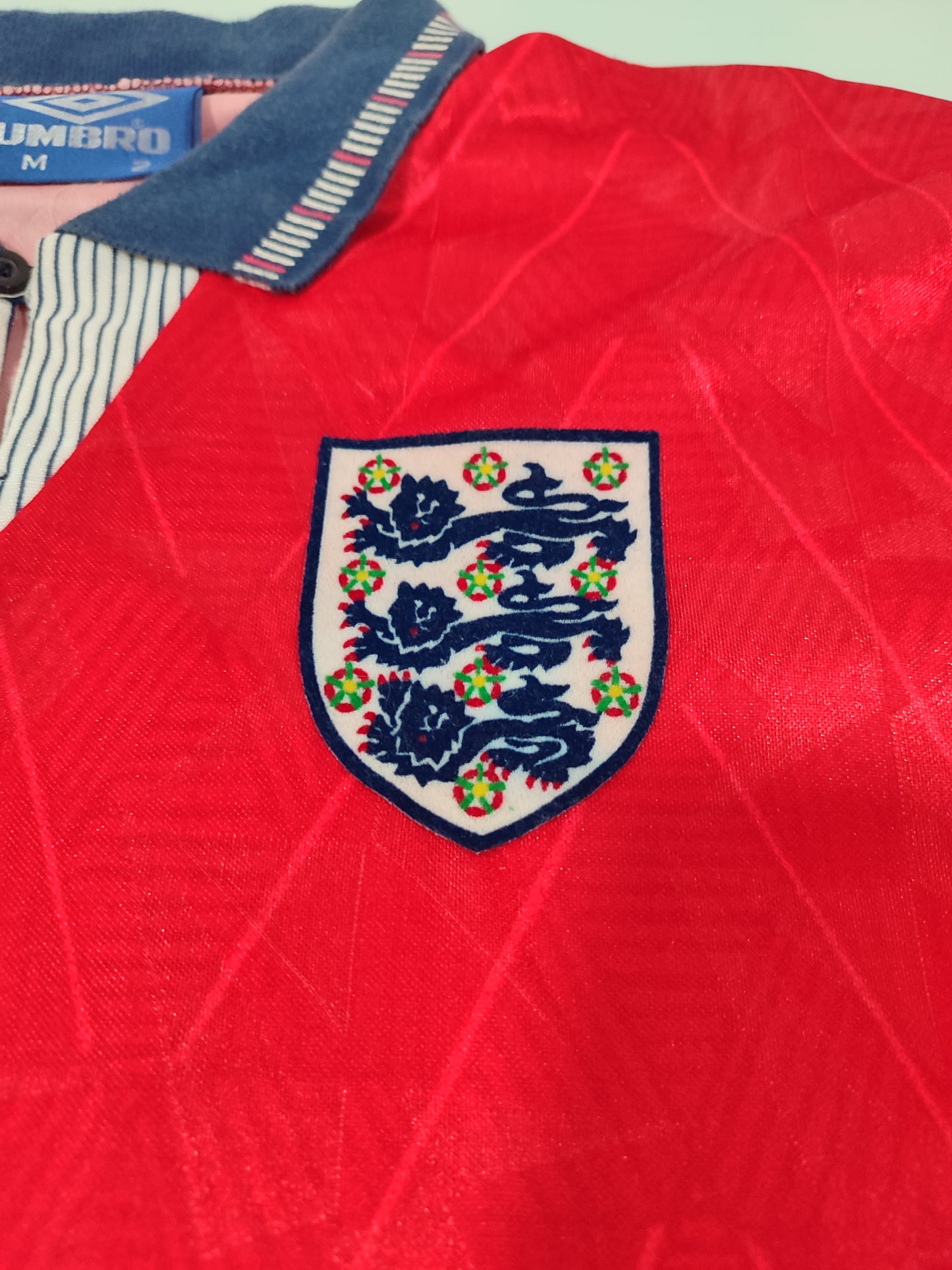Camisa Inglaterra 1990 Away Umbro Vintage Lineker #10 Rara G