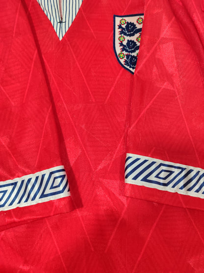 Camisa Inglaterra 1990 Away Umbro Vintage Lineker #10 Rara G