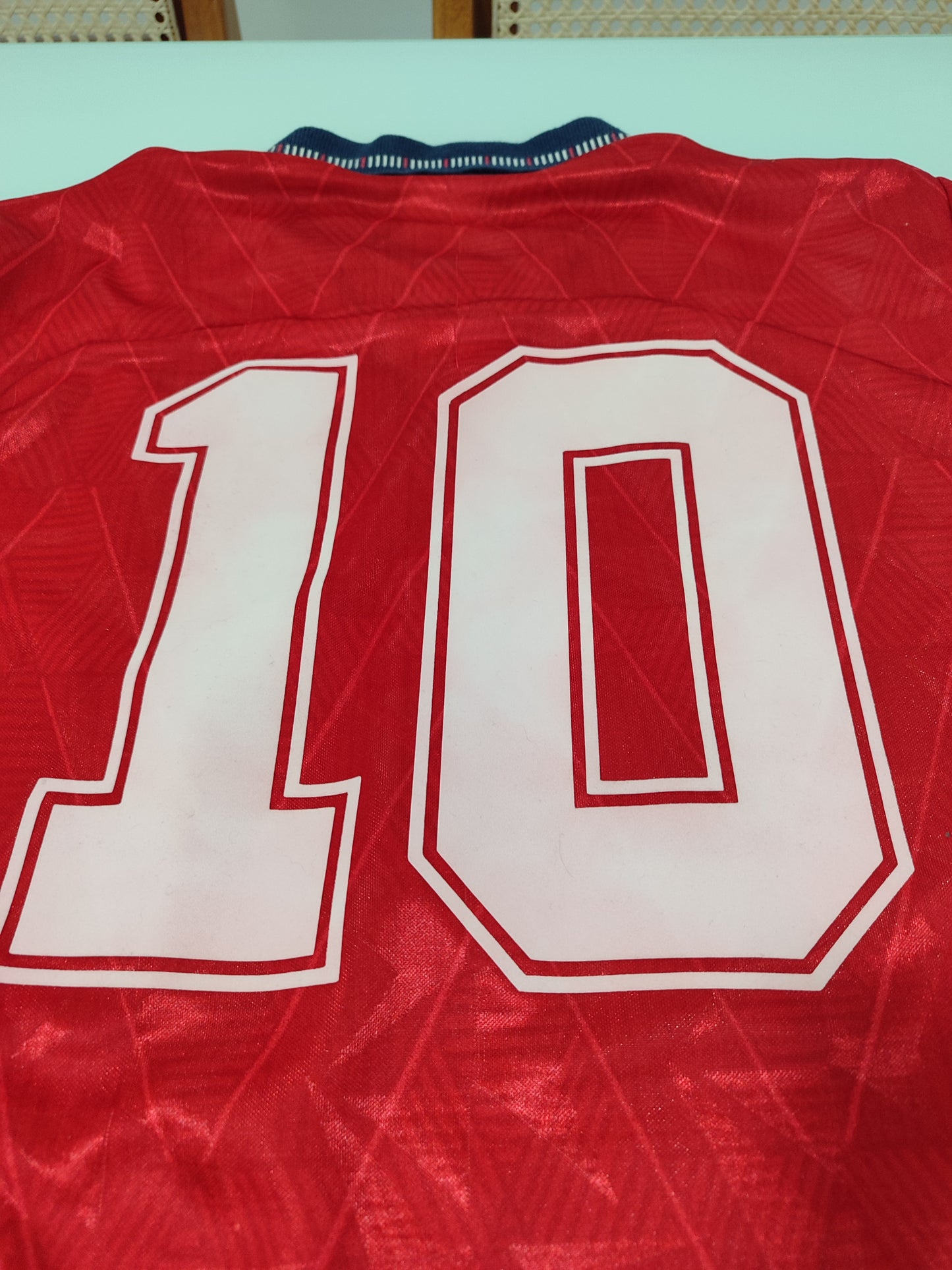 Camisa Inglaterra 1990 Away Umbro Vintage Lineker #10 Rara G