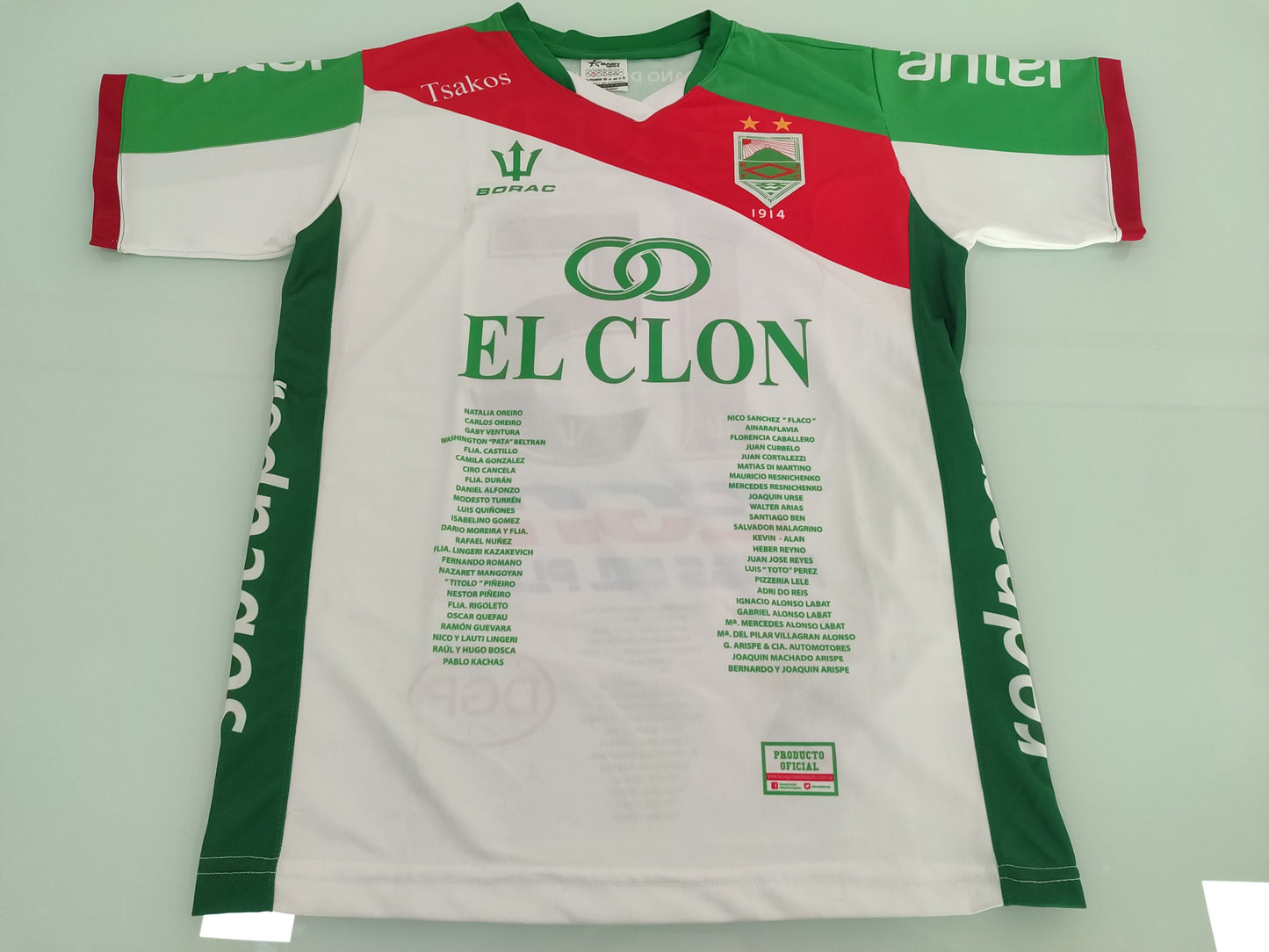 Rampla Juniors - Uruguai - 2016 · Matchworn · #15 Agustín Cáceres