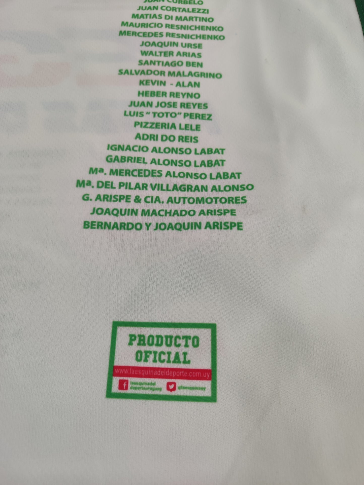 Rampla Juniors - Uruguai - 2016 · Matchworn · #15 Agustín Cáceres