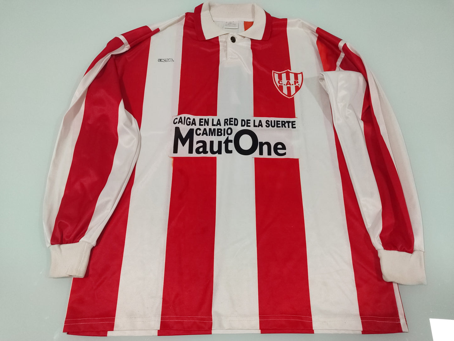 Platense - Montevideo Uruguai - Anos 2000 · Mangas Longas - Matchworn · #4