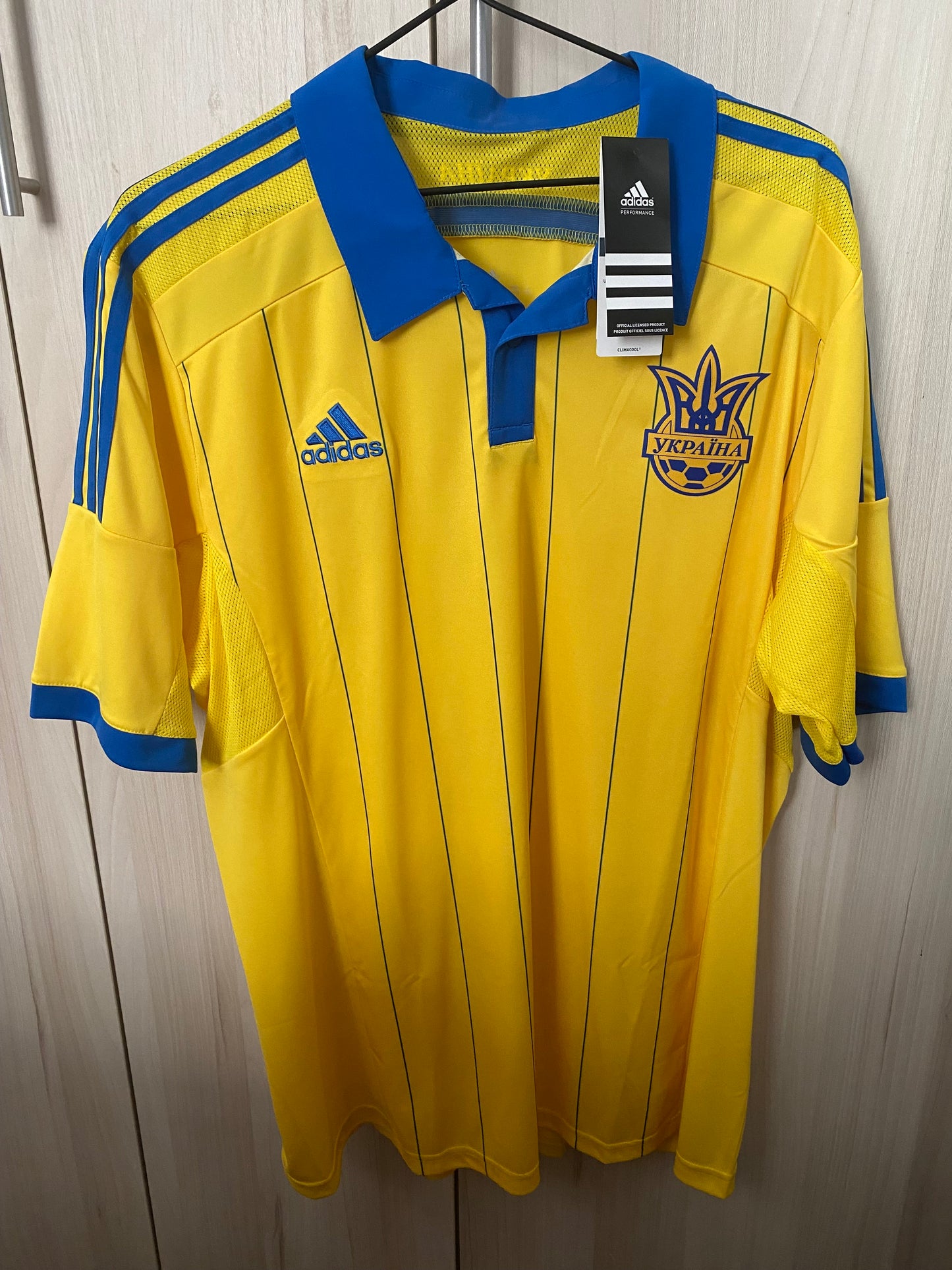 Camisa Ucrânia Titular 2014