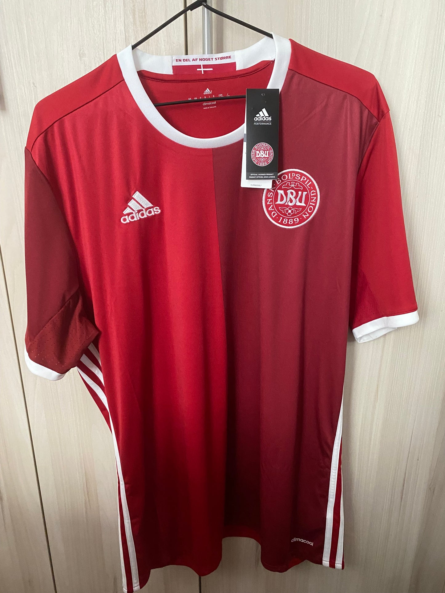 Camisa Dinamarca Titular 2016