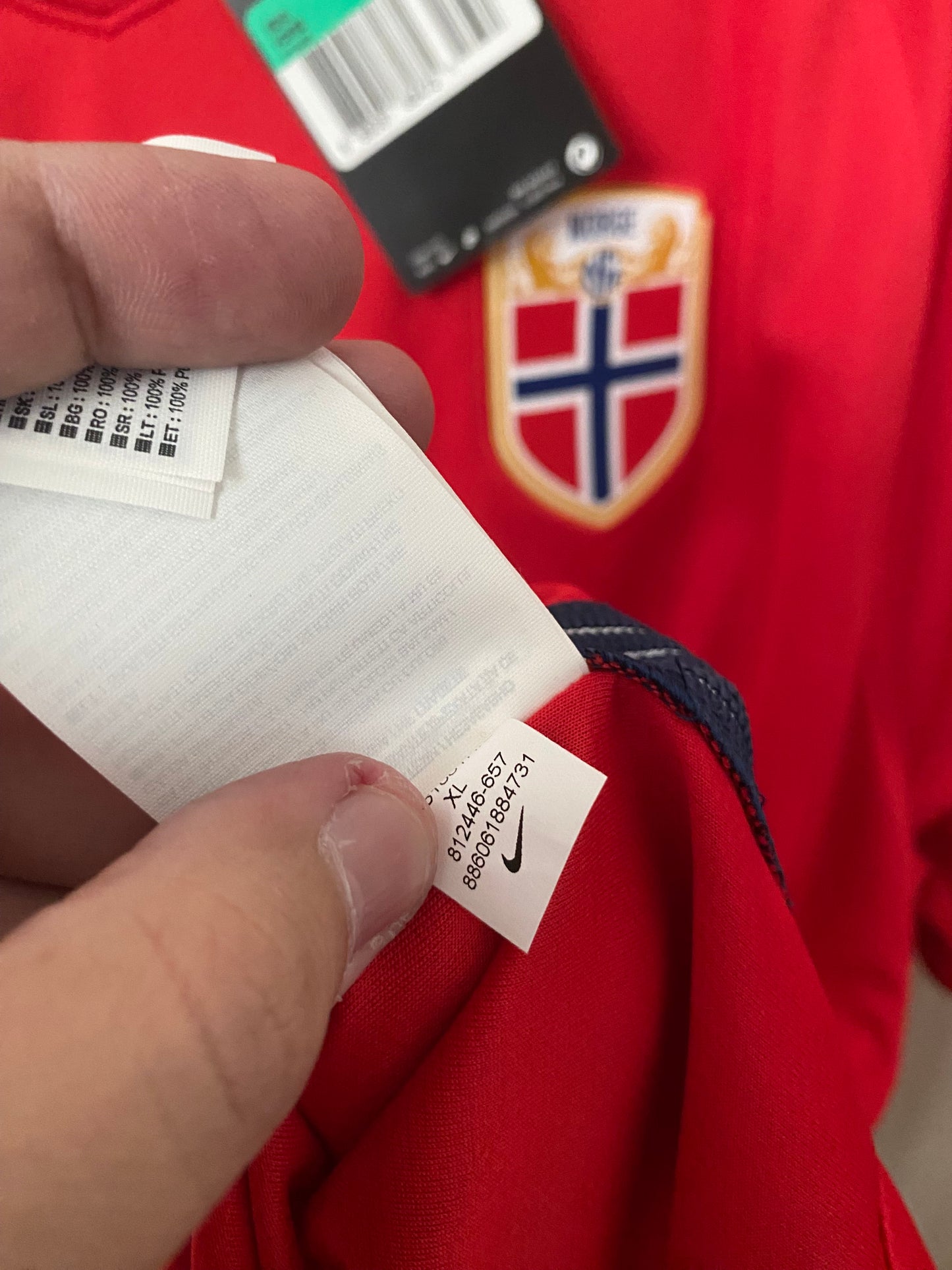 Camisa Noruega Titular 2016