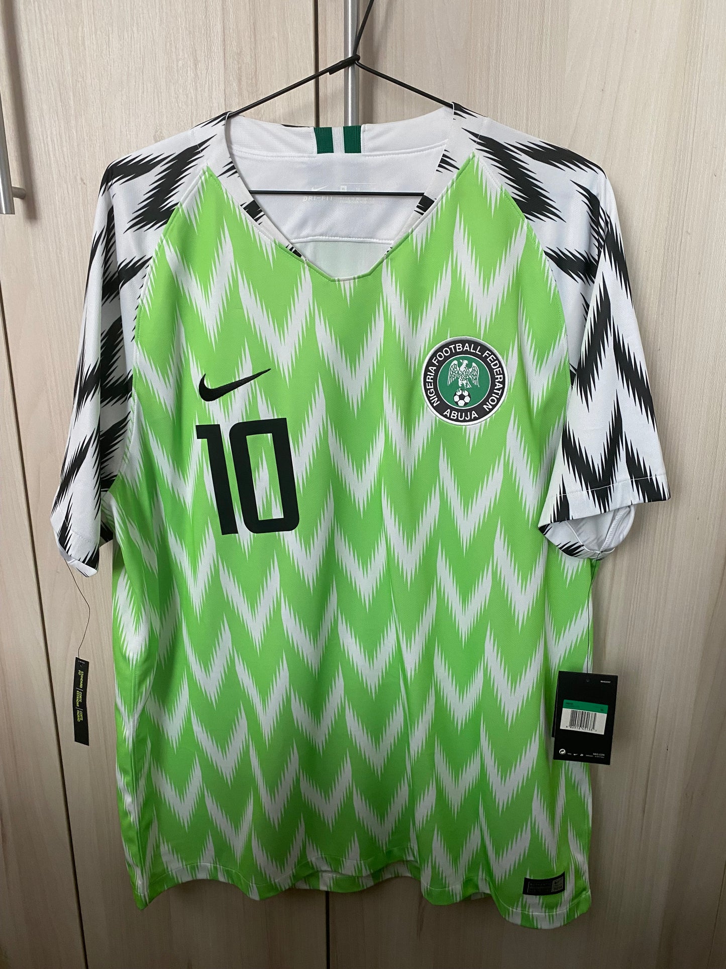 Camisa Nigéria Titular 2018