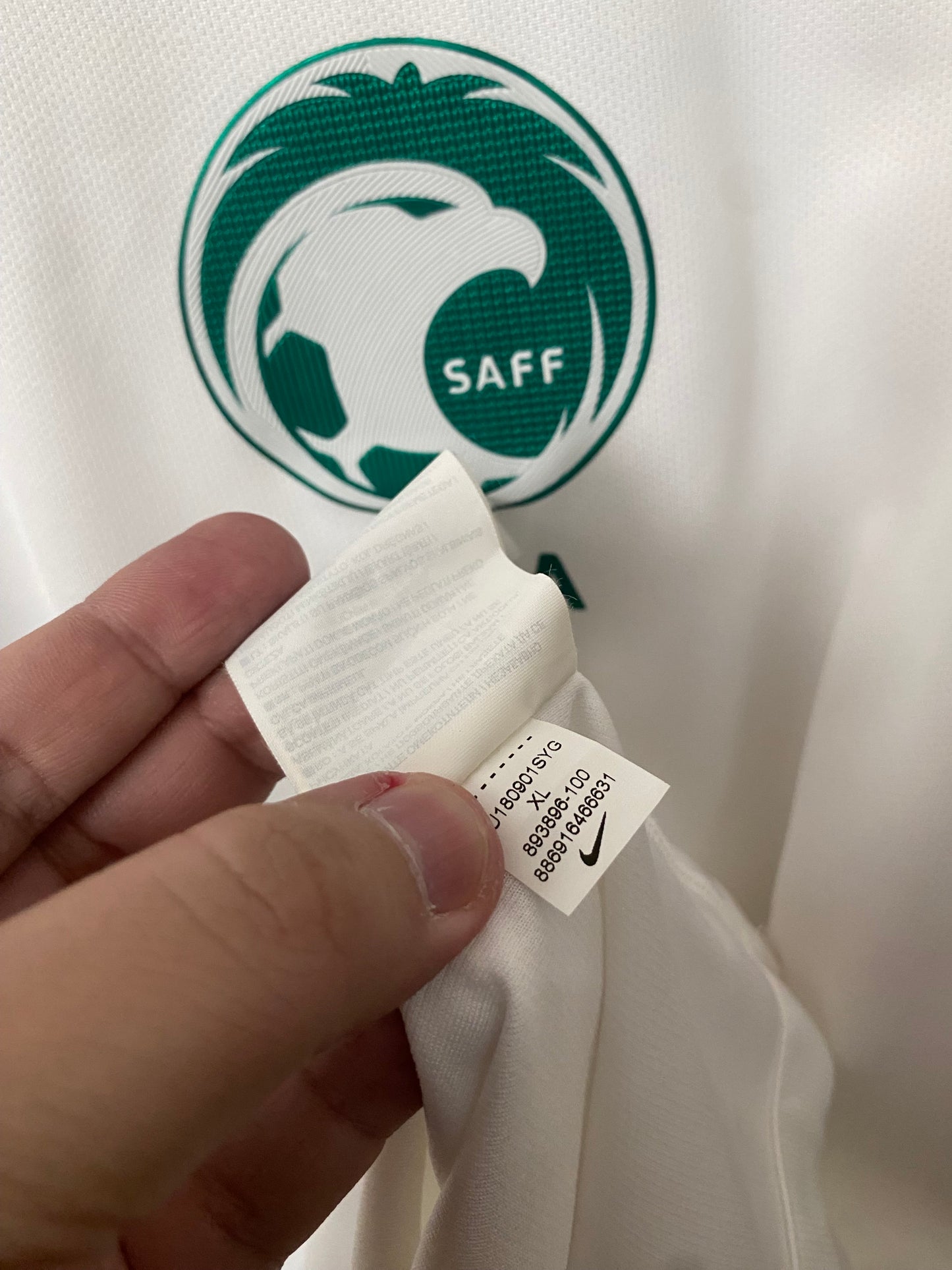 Camisa Arábia Saudita Reserva 2018