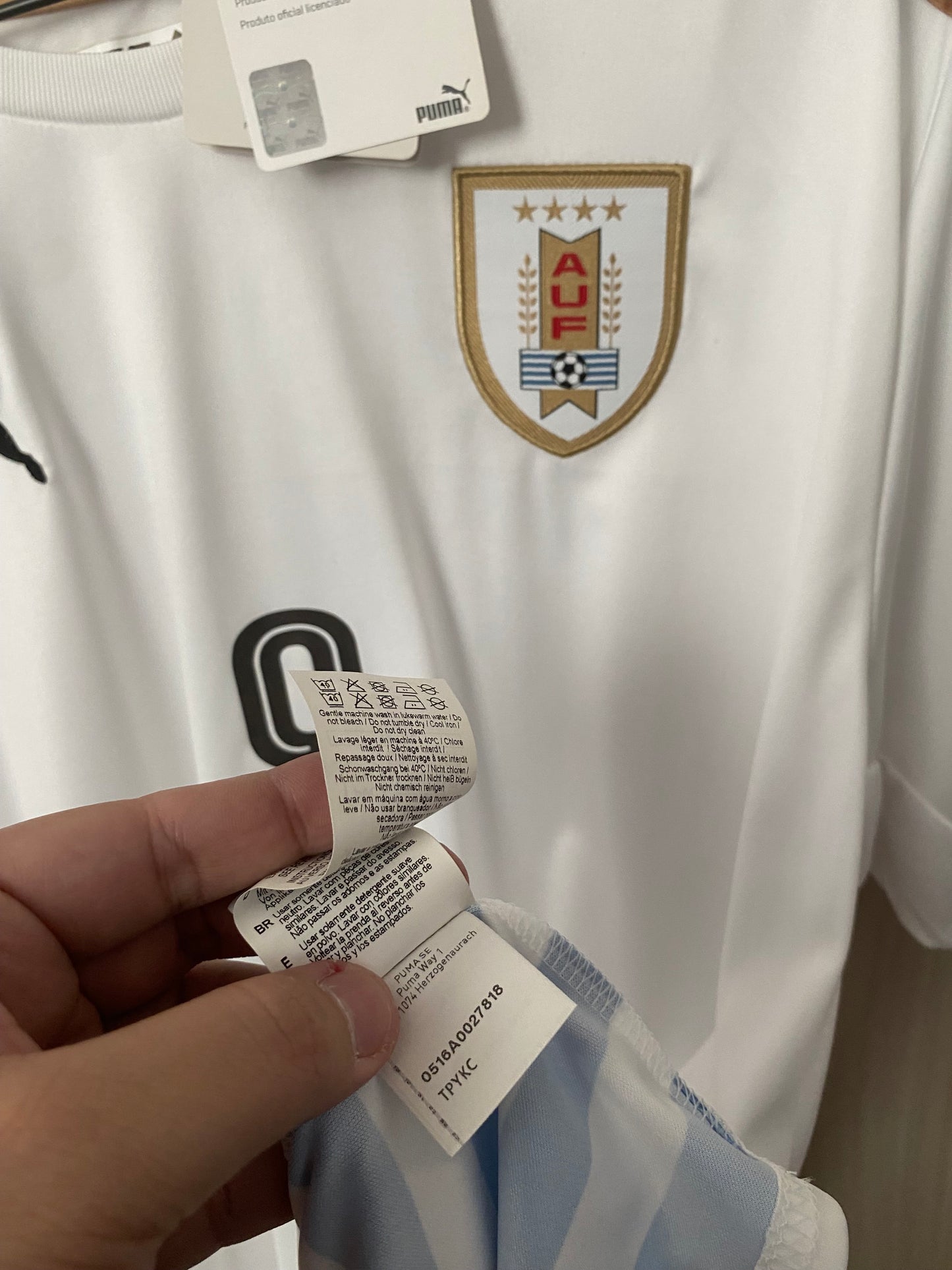 Camisa Uruguai Reserva 2016