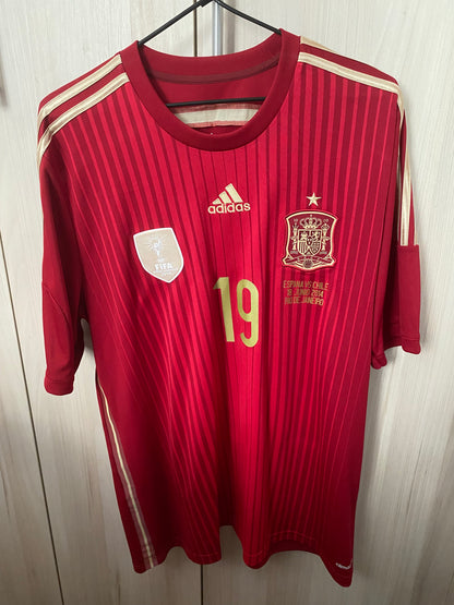 Camisa Espanha Titular 2014