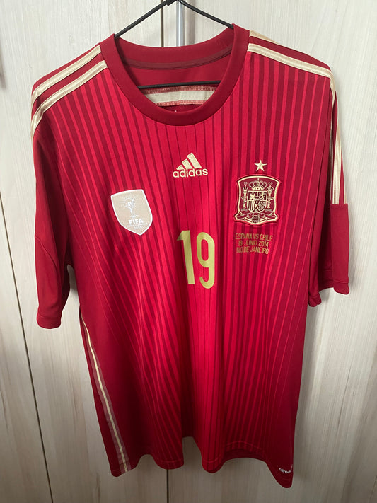 Camisa Espanha Titular 2014