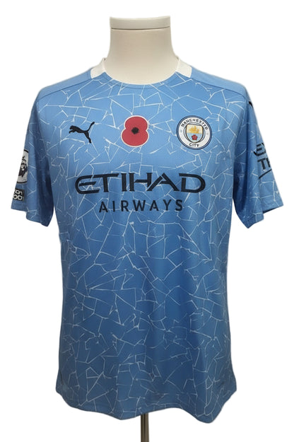 CAMISA MAN CITY HOME 20/21 - DE BRUYNE #17