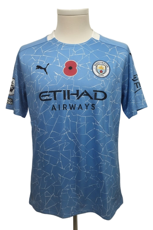 CAMISA MAN CITY HOME 20/21 - DE BRUYNE #17