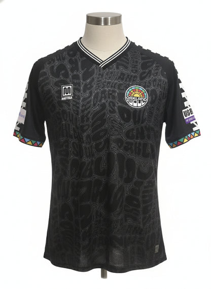 CAMISA OFICIAL - OAKLAND SOUL SC 2023 - HOME (PRETA "ROOTED IN POWER")