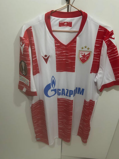 CAMISA ESTRELA VERMELHA DE BELGRADO (CRVENA ZVEZDA) - HOME 2020/2021 (MACRON)
