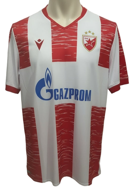 CAMISA ESTRELA VERMELHA DE BELGRADO (CRVENA ZVEZDA) - HOME 2020/2021 (MACRON)