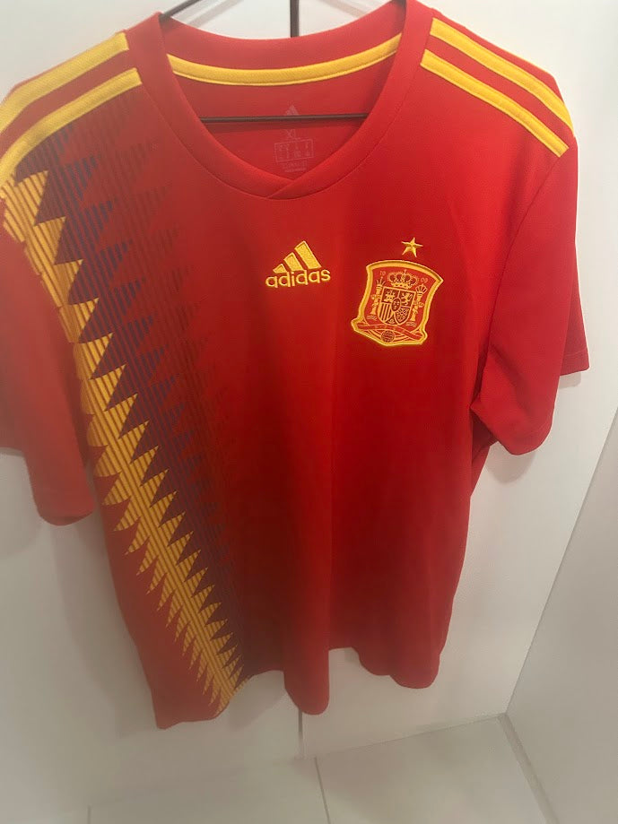 CAMISA SELEÇÃO ESPANHA HOME 2018