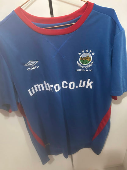 CAMISA LINFIELD FC HOME 2019–2021