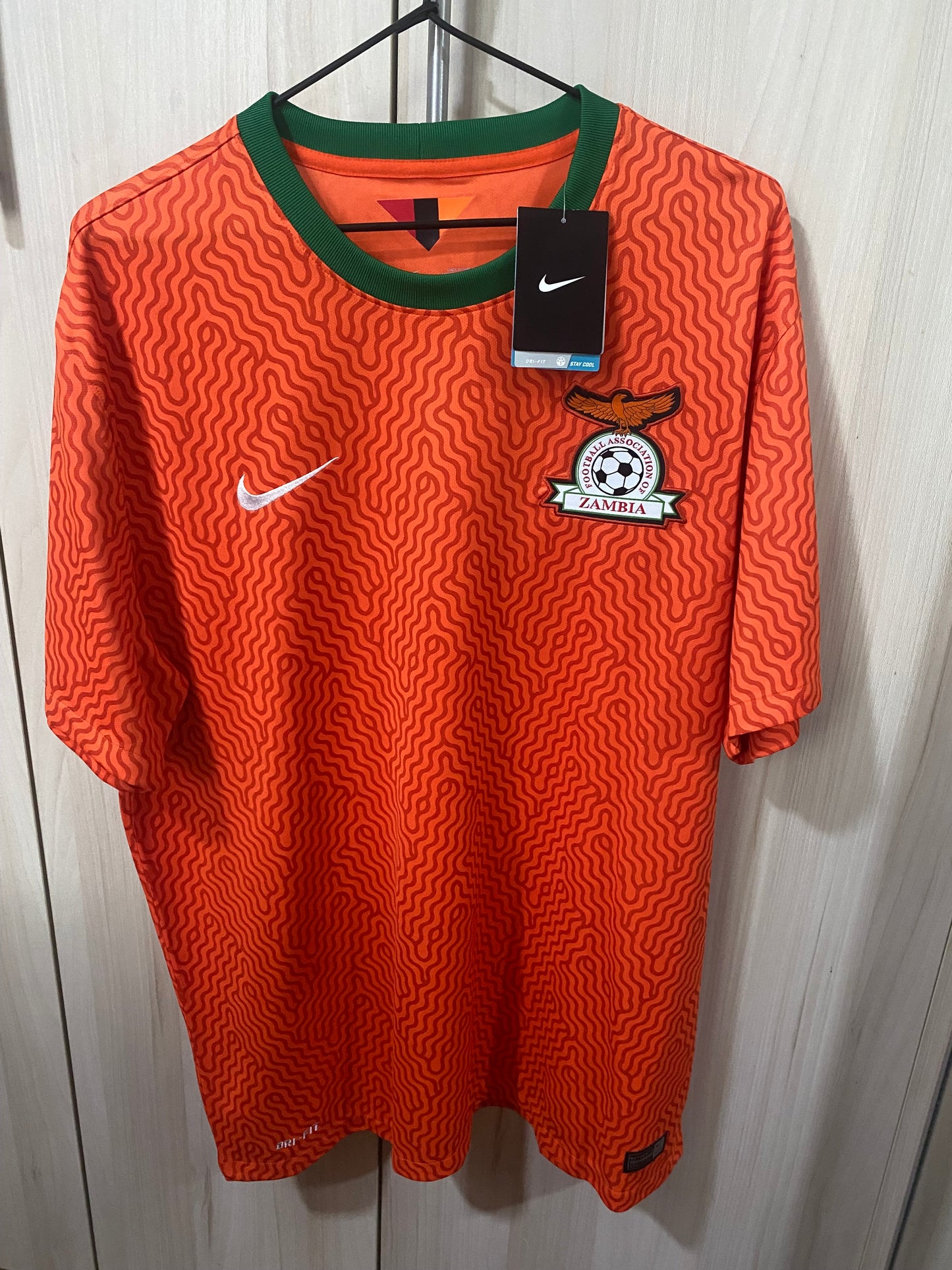 Camisa Zâmbia Home 2014 – GG