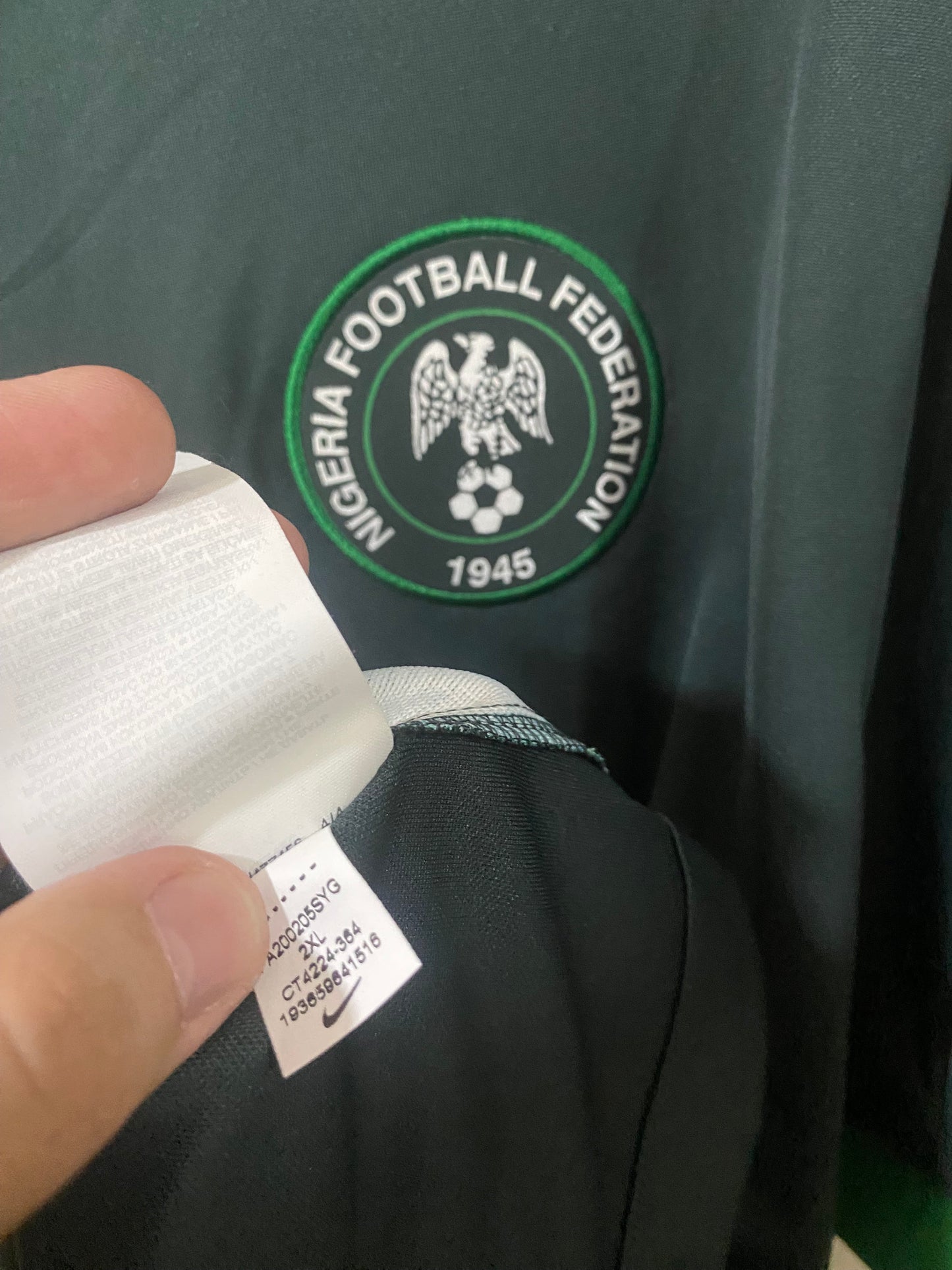 Camisa Nigéria Home 2021 – 2GG