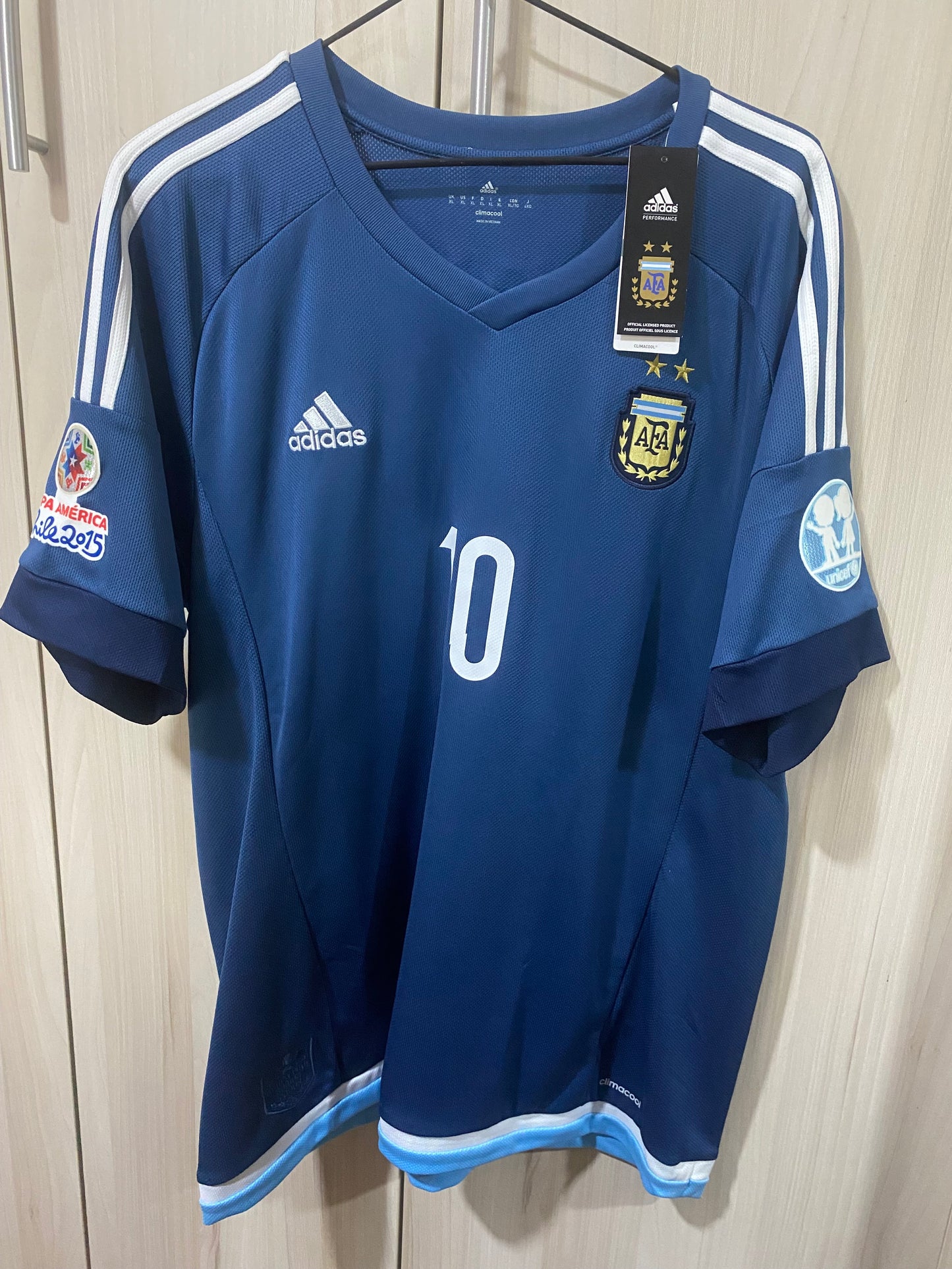 Camisa Argentina Away 2015 – GG