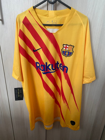 Camisa Barcelona Away 2019/20 – Nova, com etiqueta – Tamanho 2GG