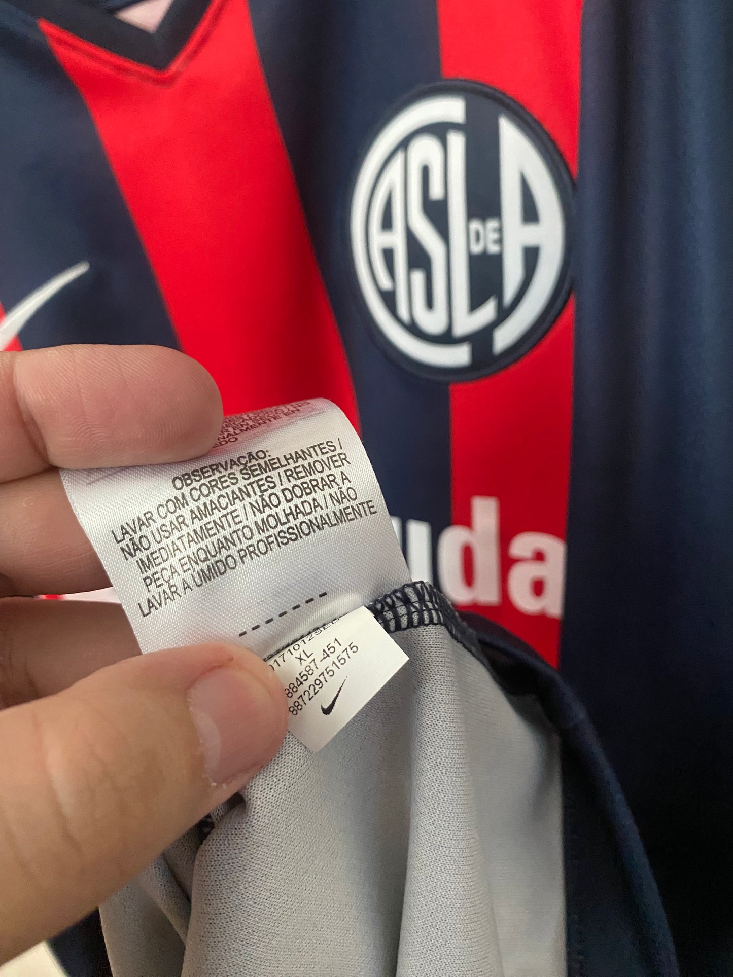 Camisa San Lorenzo Home 2017 – Tamanho GG