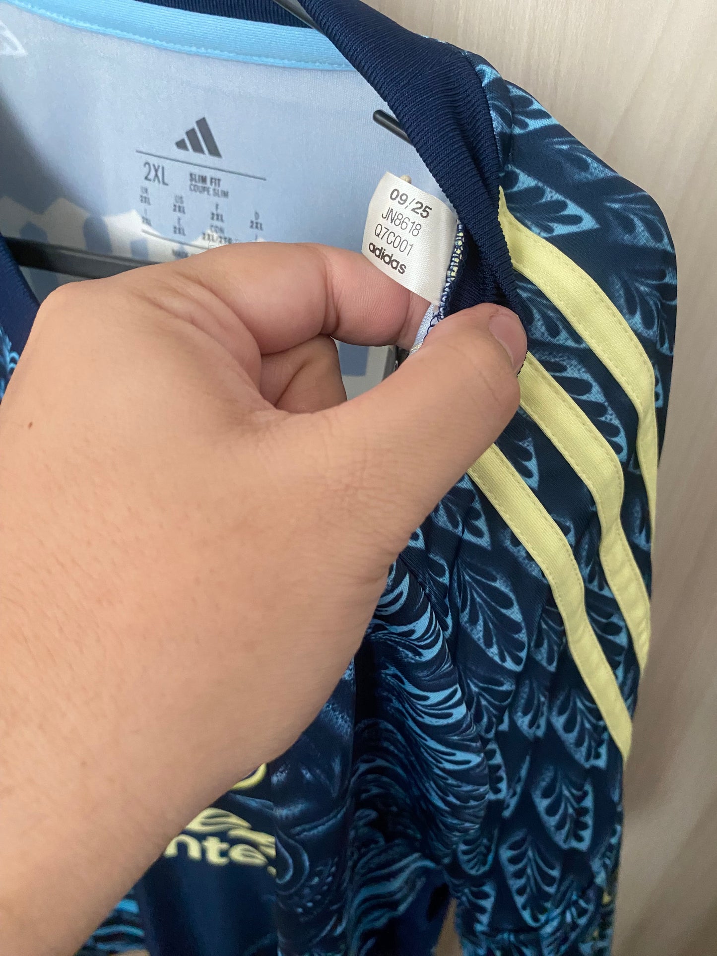 Camisa Club América Away 2025/26 – Tamanho 2GG