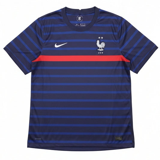 Camisa França Home 2020/21 – Nike – Eurocopa – Tamanho 2GG