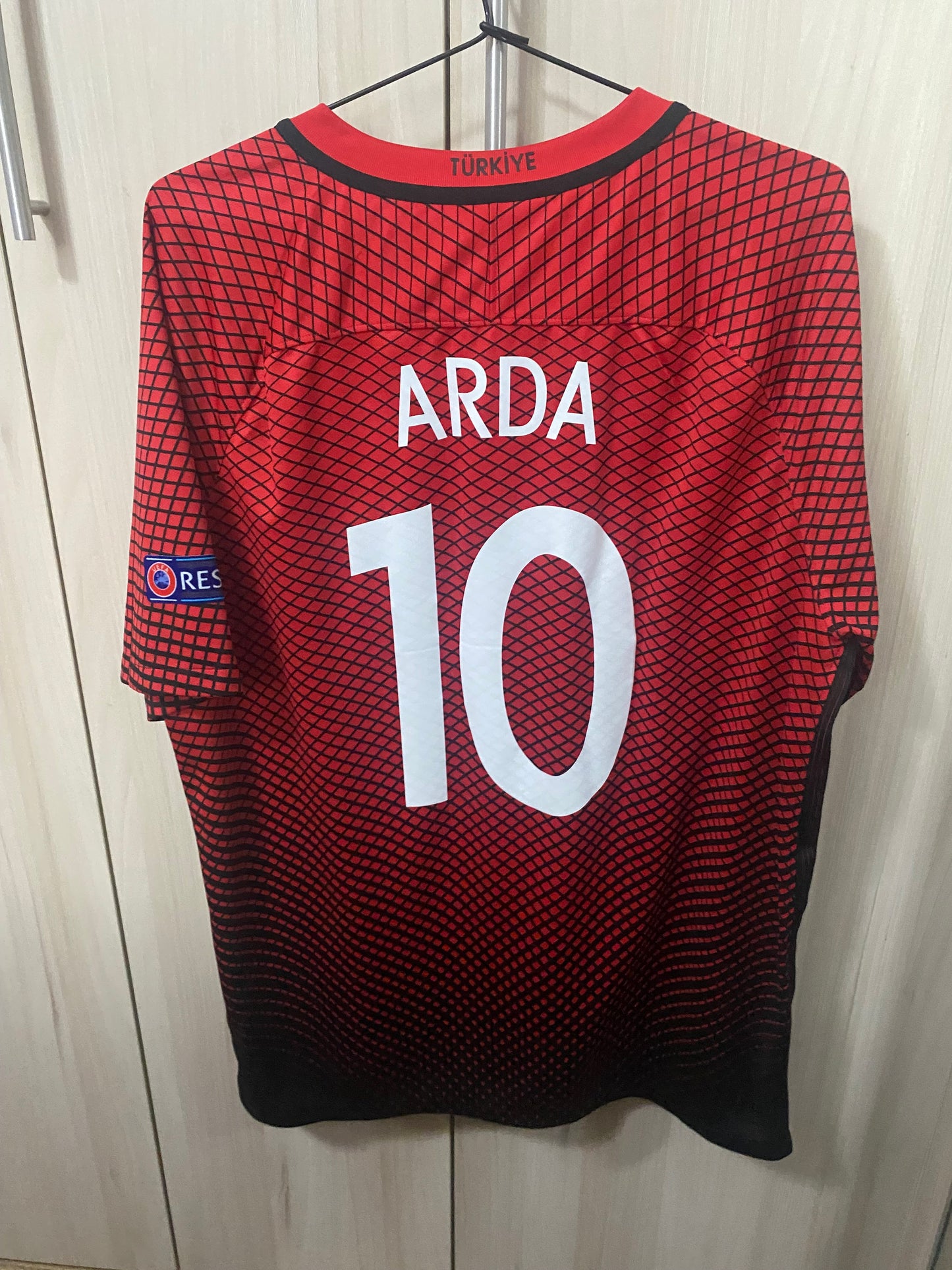 Camisa Turquia Home 2016 Nike #10 - Eurocopa França