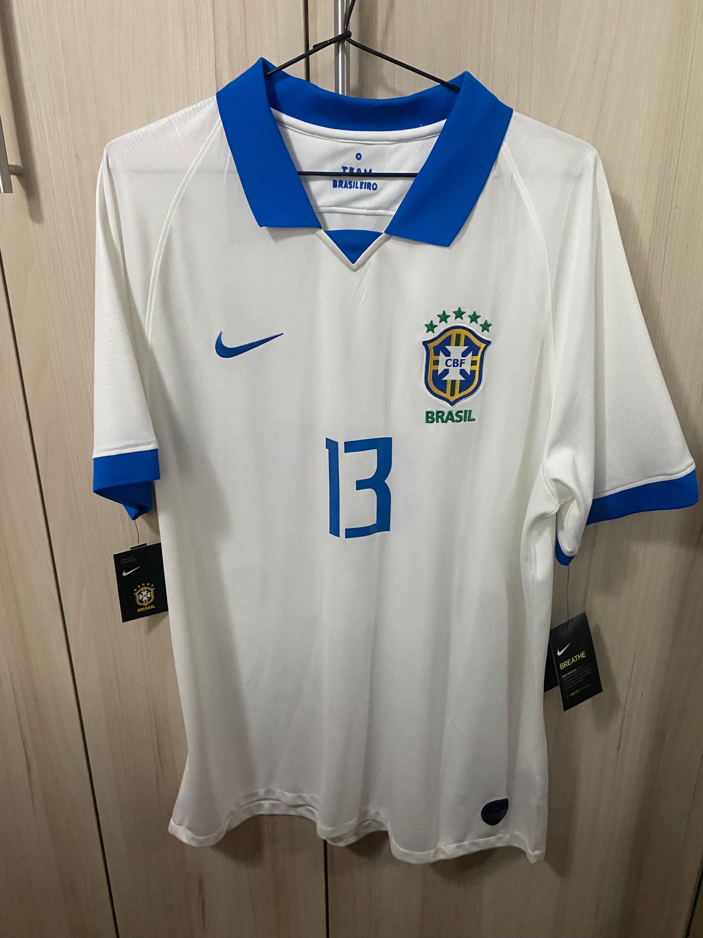 Camisa Brasil Third 2019 Nike Dani Alves #13 - Nova com Etiqueta