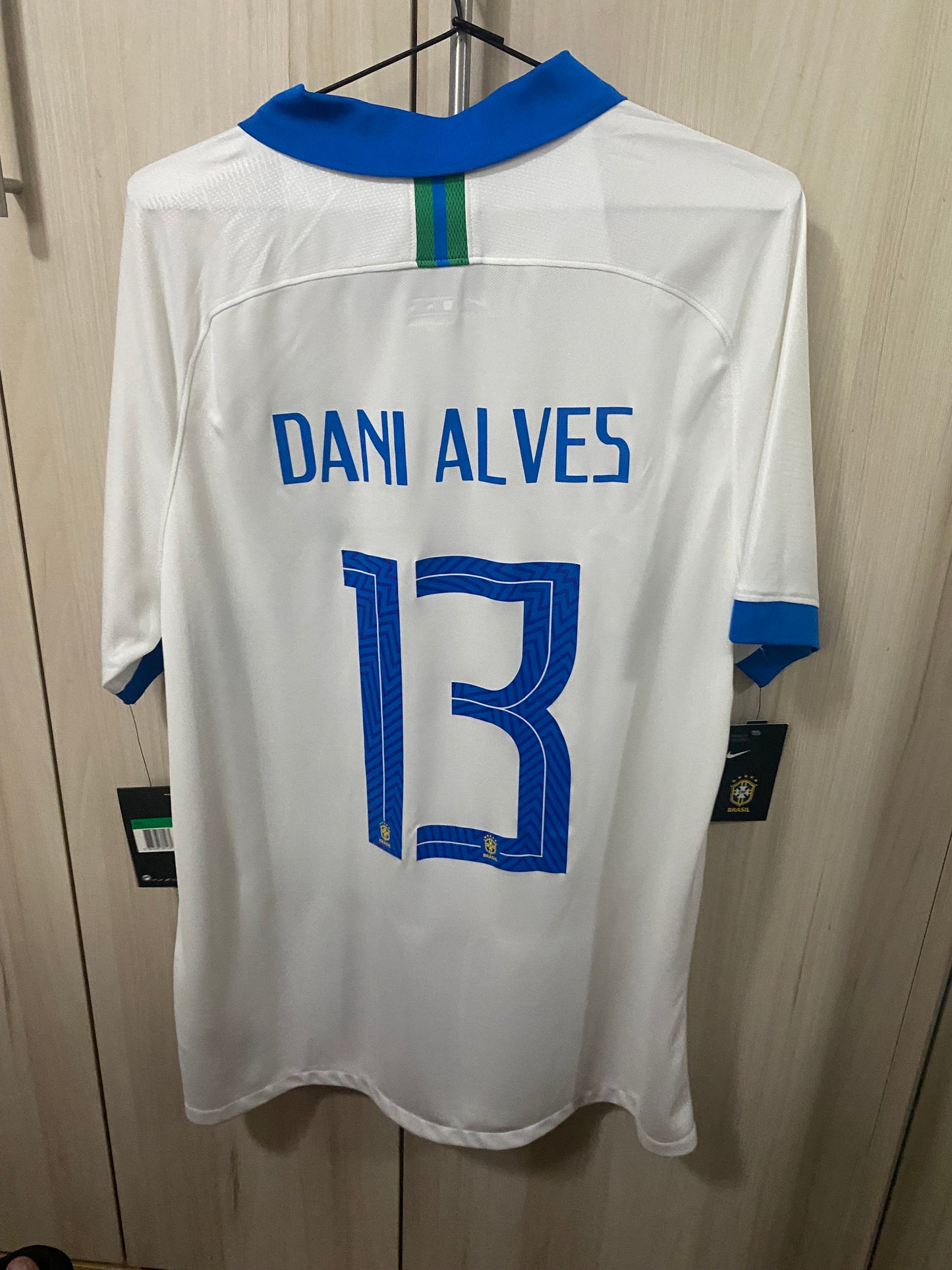 Camisa Brasil Third 2019 Nike Dani Alves #13 - Nova com Etiqueta