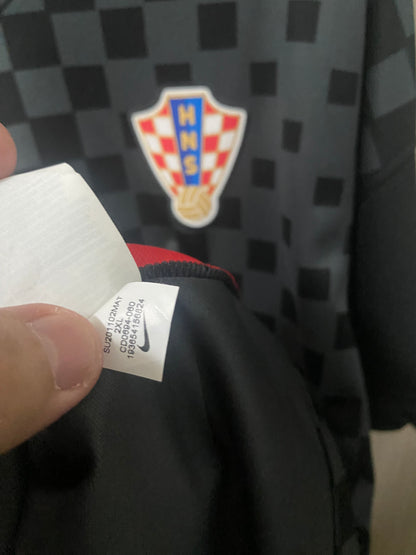 Camisa Croácia Away 2020 Nike Modrić #10 - Xadrez