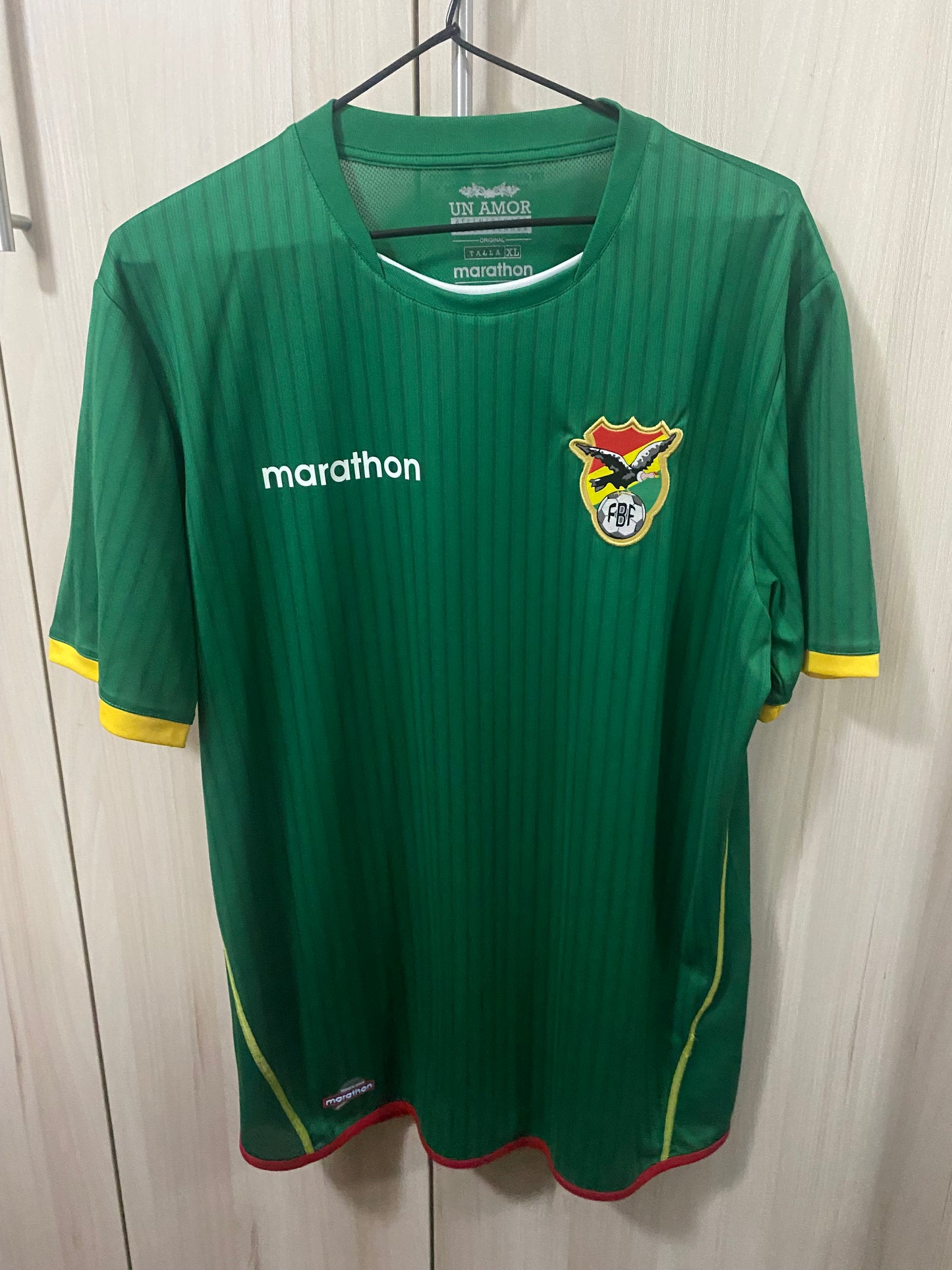 Camisa Bolívia Home 2015 Marathon