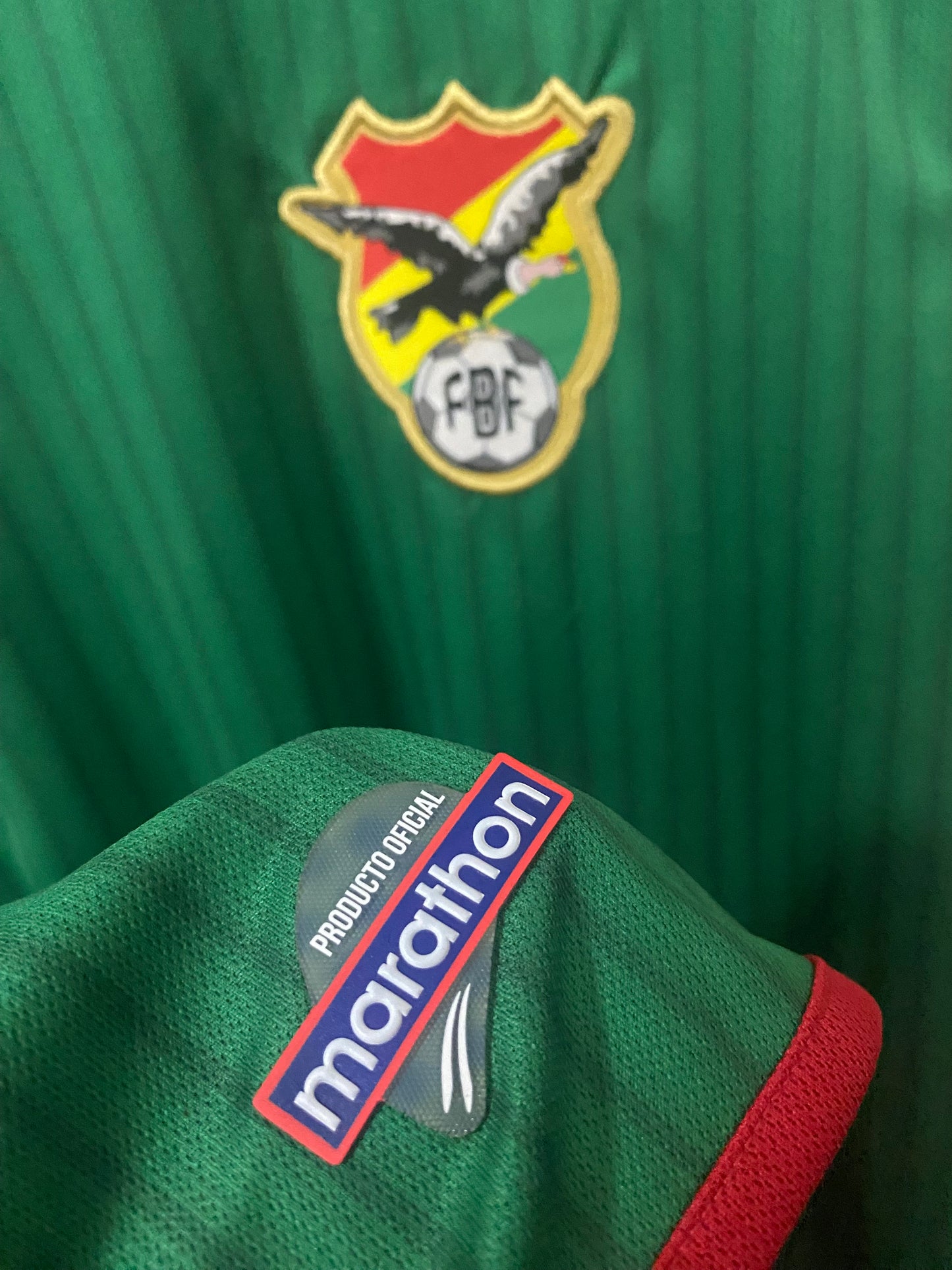 Camisa Bolívia Home 2015 Marathon